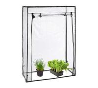 (TG. 150x100x50 cm) Relaxdays Serra da Giardino, Balcone, Orto, Telo in PVC, Fer