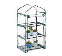 Serra per il balcone 3 ripiani Serra verticale Mini serra da giardino 3 kg