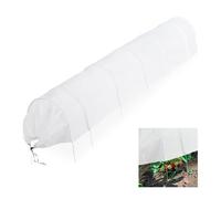 Serra per orto 0,8 kg Bianco Tunnel per piante Mini serra da giardino 340 cm