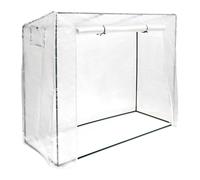 Relaxdays Serra XL per Pomodori, con Tetto Sportgente, Resistente ai Raggi UV, HxLxP: 160 x 200 x 82 cm, Trasparente