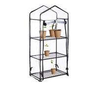 Relaxdays Serra verticale per il balcone a 3 piani