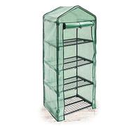 (TG. 158 x 70 x 50 cm) Relaxdays Serra Vivaio per Giardinaggio, 4 Ripiani, HLP 1