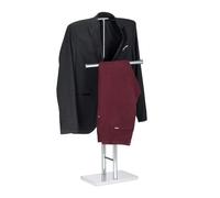 Relaxdays Servomuto per i vestiti cromato