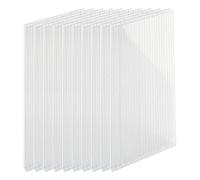 Relaxdays Set 10 Pannelli a Doppia Parete 6 mm per Serra, 121x60,5 cm, policarbonato