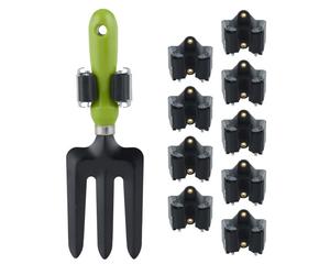 Relaxdays Set 100 porta scope appendini ganci