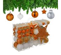 Relaxdays Set 101 addobbi per l'albero di Natale