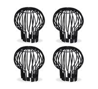 Relaxdays Set 12 coperture in plastica per tubi