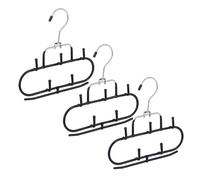 Relaxdays Set 12x gruccia multipla organizer