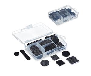 Relaxdays Set 136 feltrini adesivi in feltro e EVA