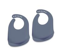 Relaxdays Set 2 bavaglini in silicone colorati