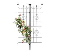 Grigliati per rampicanti Pannelli decorativi da giardino 1,5 kg 2 pz. Verde
