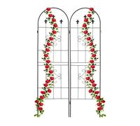 Grigliati per rampicanti in metallo 1,6 kg Nero Grigliati per piante rampicanti