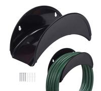 Relaxdays Set 2 supporti tubo con bordo protettivo