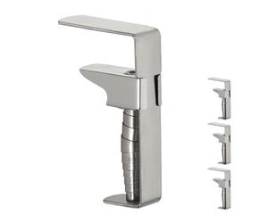 Relaxdays Set 24 clip fermatovaglia regolabili