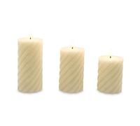 Relaxdays Set 3 candele LED