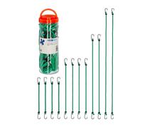 Relaxdays Set 36 elastici portapacchi 4 dimensioni