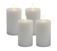 Relaxdays Set 4 candele LED