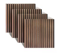 Relaxdays Set 4 pannelli acustici 60x60 cm