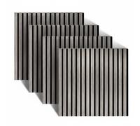 Relaxdays Set 4 pannelli acustici 60x60 cm
