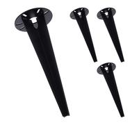 Relaxdays Set 4 picchetti per lampade da giardino