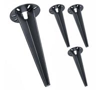 Relaxdays Set 4 picchetti per lampade da giardino