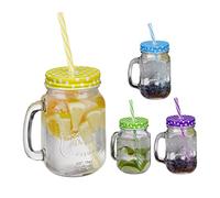 Set tazze con cannuccia Bicchieri riutilizzabili per feste 500 ml Lavabile