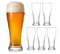 Relaxdays Set 6 bicchieri da birra