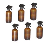 Relaxdays Set 6 bottigliette spray da 500 ml