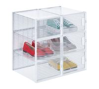 Scatole di plastica per scarpe Scarpiera trasparente Ventilazione Idrorepellenti