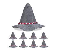 Relaxdays Set 9 cappelli bavaresi in taglia unica