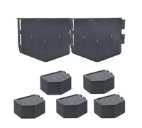 Relaxdays Set bordo prato plastica