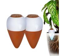Relaxdays Set coni ceramica con tappo 350 ml