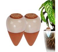 Relaxdays Set coni ceramica con tappo 350 ml