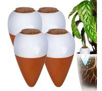 Relaxdays Set coni ceramica con tappo 350 ml