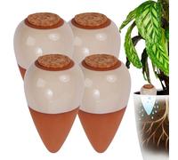 Relaxdays Set coni ceramica con tappo 350 ml