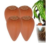 Relaxdays Set coni ceramica con tappo 350 ml