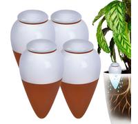 Relaxdays Set coni irrigaz. terracotta 350 ml