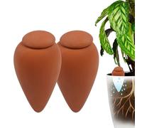 Relaxdays Set coni irrigaz. terracotta 350 ml