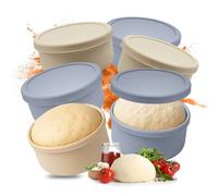 Relaxdays Set contenitore per pizza con coperchio