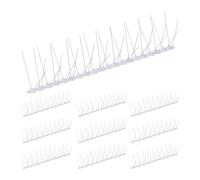 Relaxdays Set da 10 fasce di spuntoni per piccioni