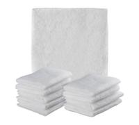 Relaxdays Filtro Cappa Aspirante Cucina, Set 10, 57x47 cm, Ricambi Tagliabili, Cattura Grasso, in Poliestere, Bianco