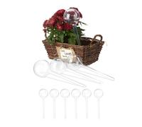 Relaxdays Set da 10 sfere da irrigazione in PVC