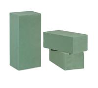 Relaxdays Set da 12 spugne verdi per fiori freschi