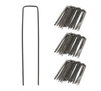 Set da 150 picchetti Ancoraggi per tende 15 cm Antracite Picchetti da giardino