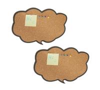 Set 2 Bacheche Sughero Pannelli Tavola Foto Pinnwand Cork Board 29 x 44 x 1 cm