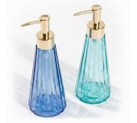 Relaxdays Set da 2 dispenser per sapone 320 ml