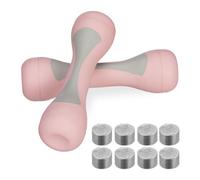 Manubri fitness regolabili Set di pesi 2 kg Ergonomici Manubri regolabili