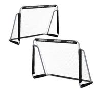 Relaxdays Set da 2 porte da calcio per il giardino