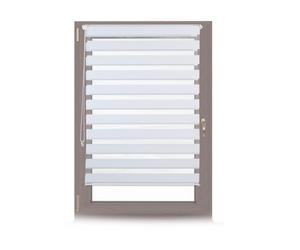 Relaxdays Set da 2 tende bianche a rullo 100x150cm