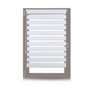 Relaxdays Set da 2 tende bianche a rullo 90x150 cm